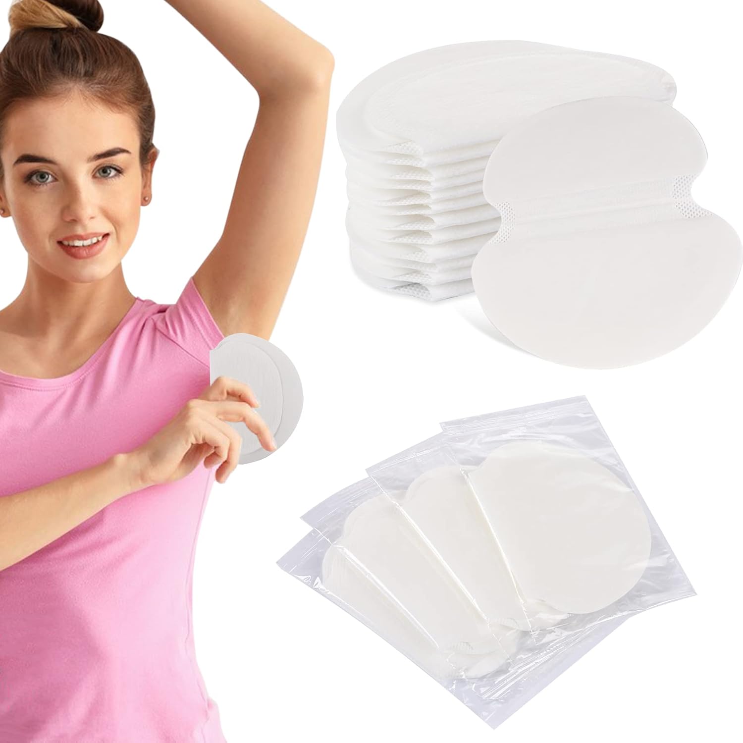 Underarm Sweat Absorbing Pads – 6 Pairs
