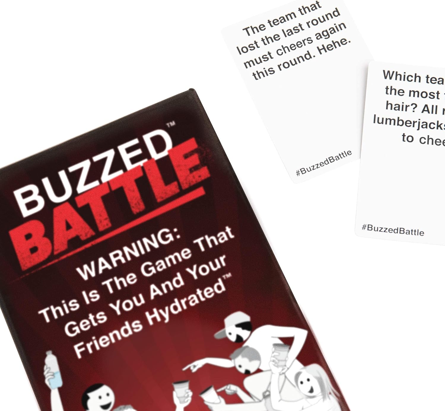 Buzzed Battle card game box front