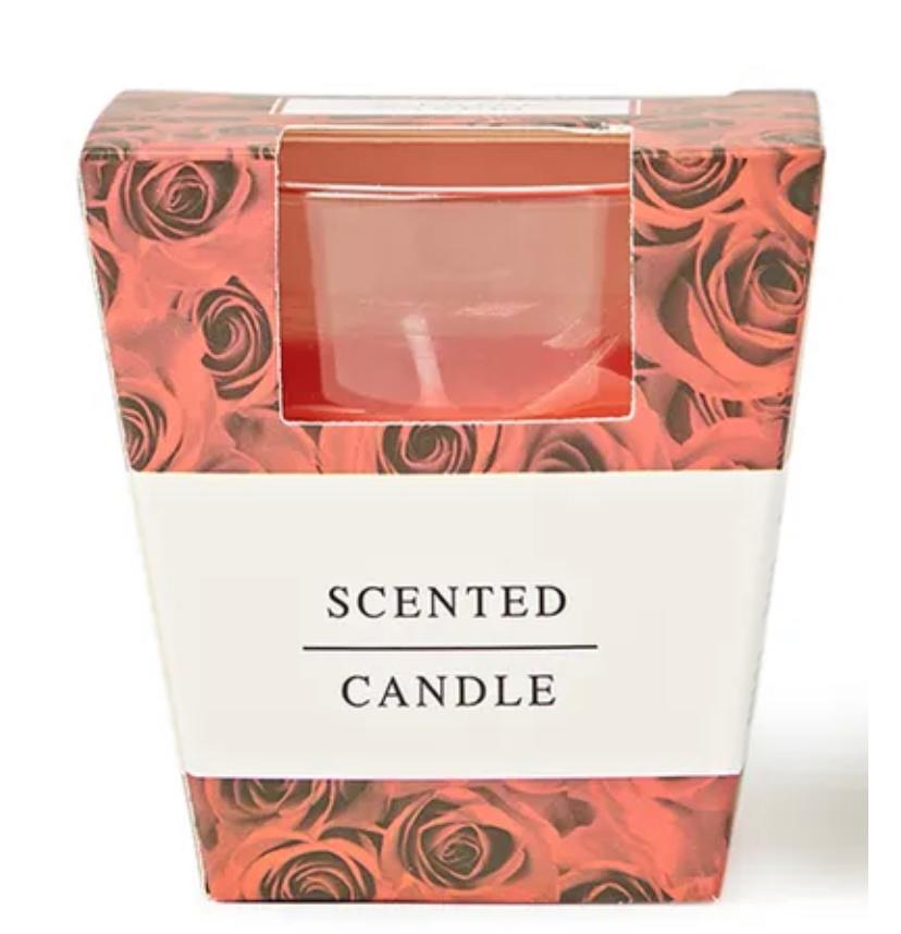 Scented Glass Candles – 6 Pack