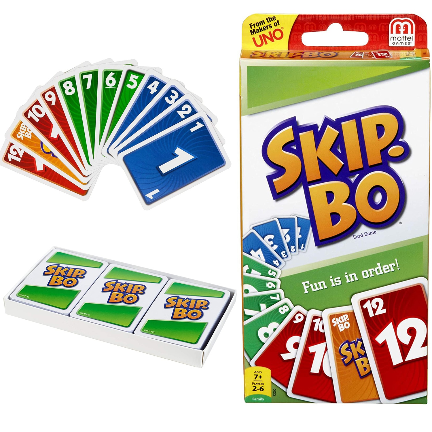 Skip – Bo Sequencing Card Game with 162 Cards