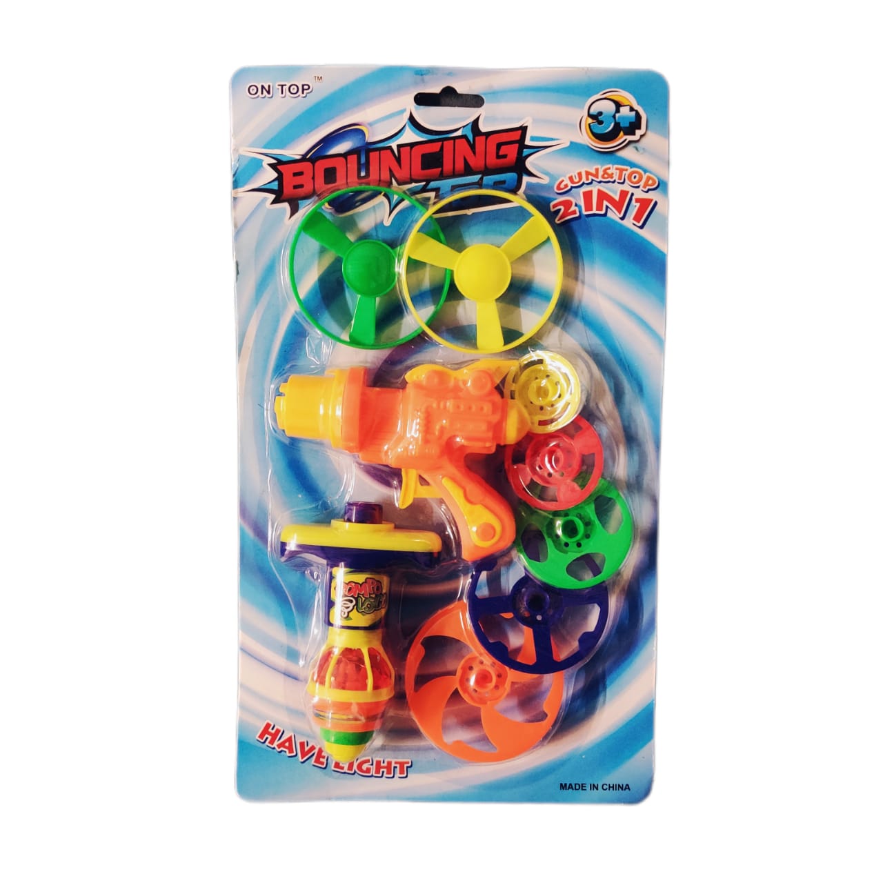 Bouncing Top Card – Design 1