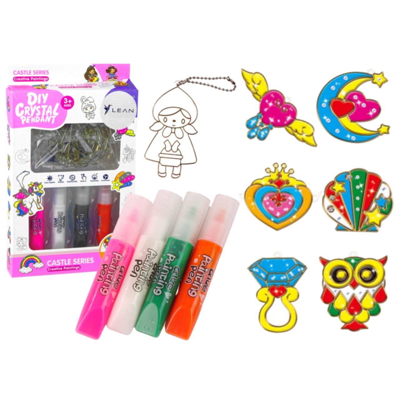 DIY Crystal Pendant Craft Set