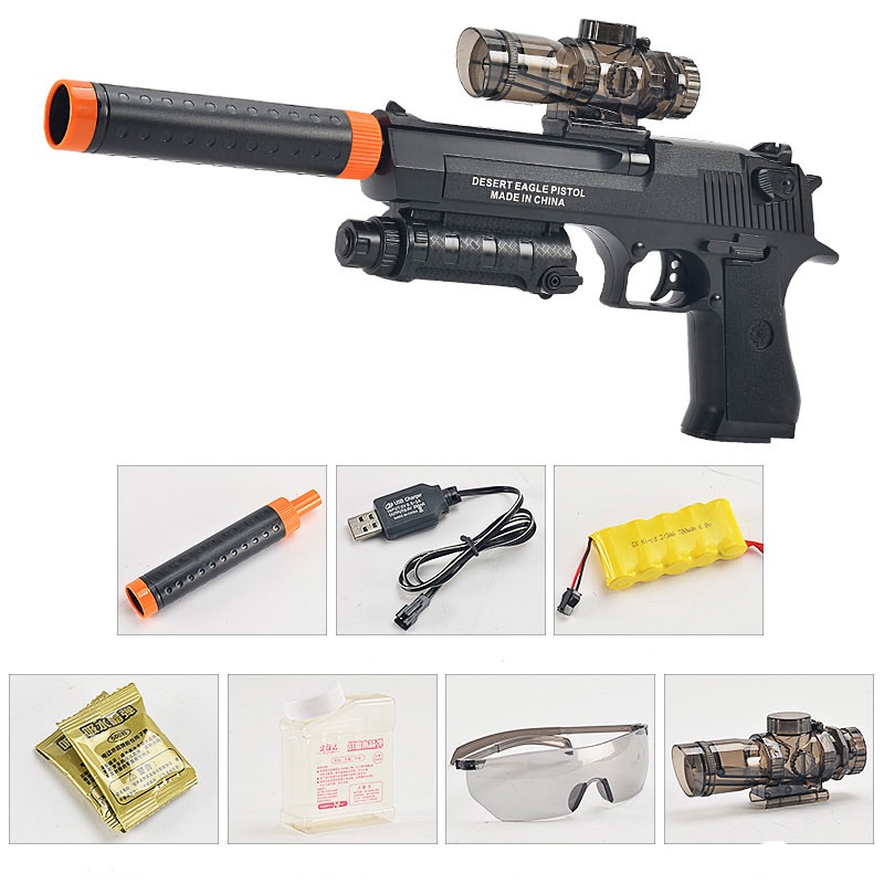 Desert Eagle Pistol X609 Electric Water Gel Toy Gun