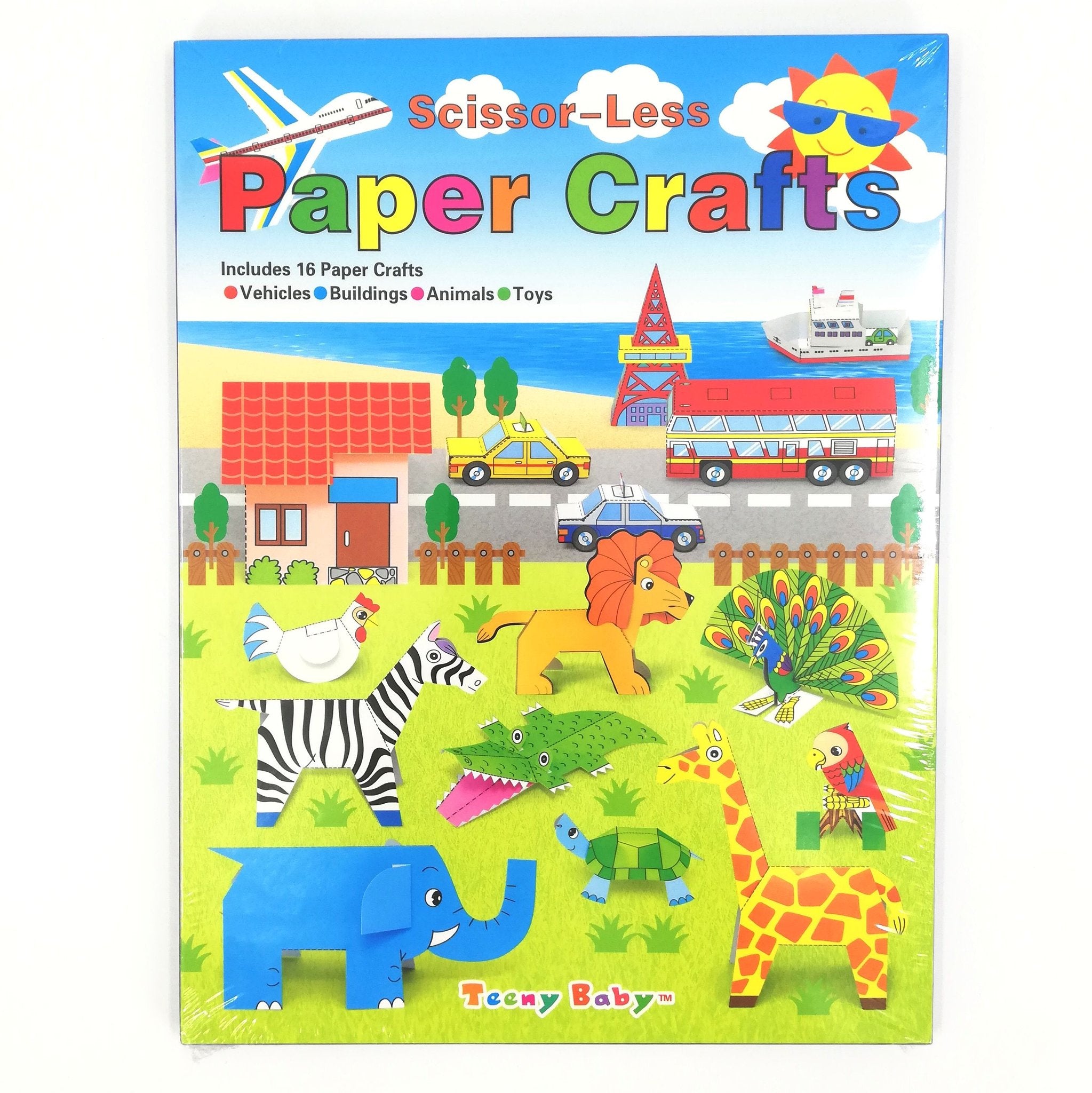 Scissor – Less Paper Crafts – 16 Paper Crafts