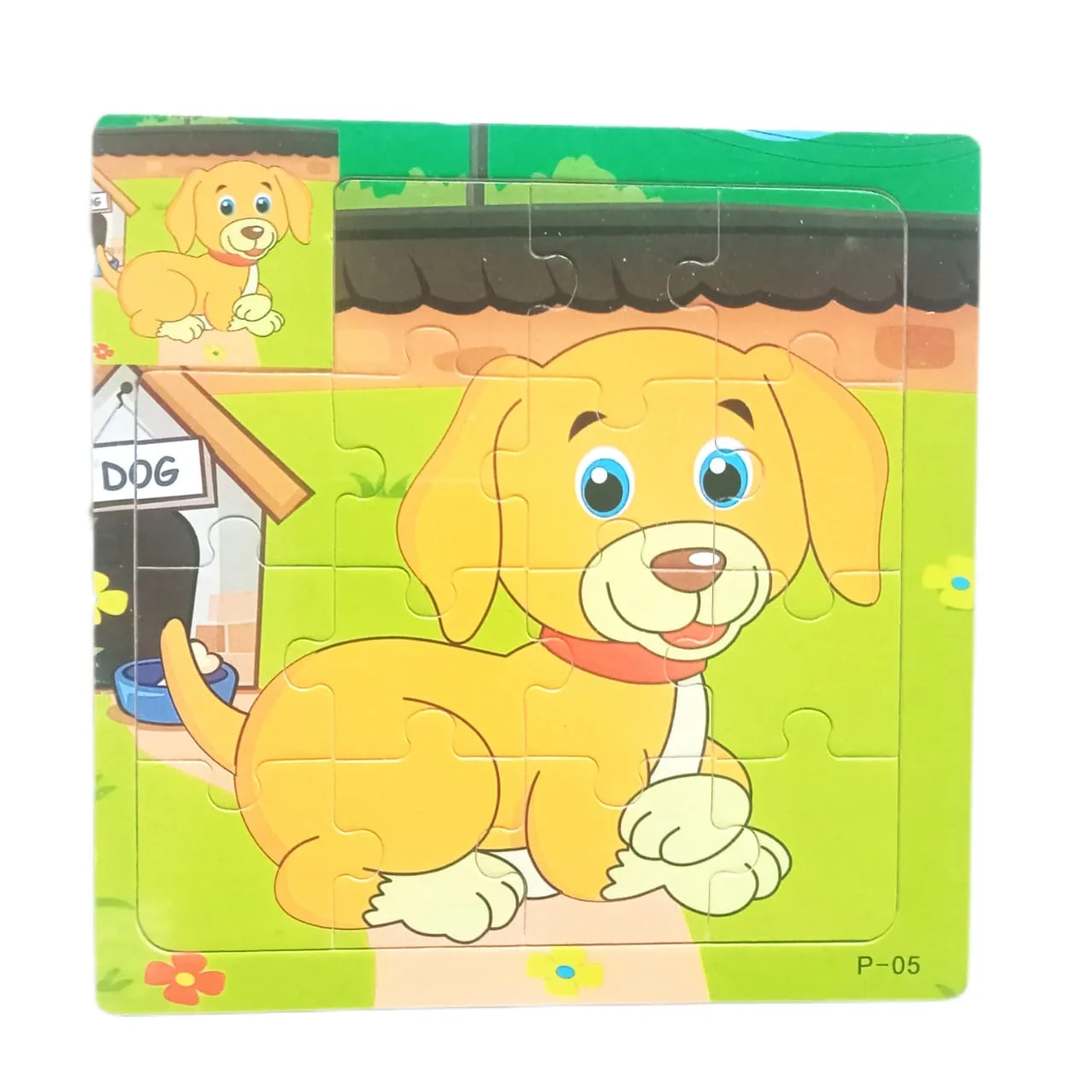 Medium Wood Puzzle - 15 Pcs