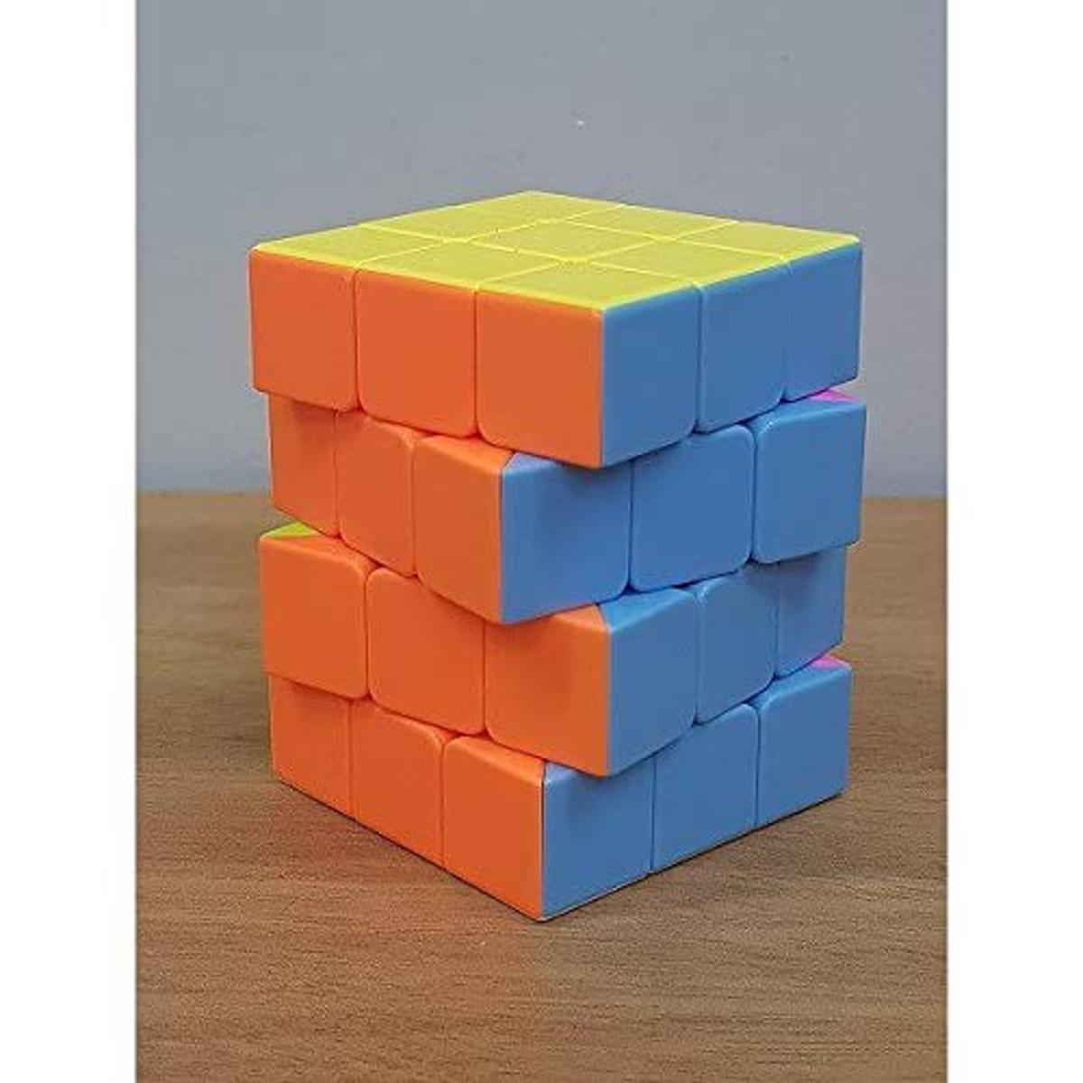 3×3×4 Stickerless Cuboid Magic Cube Puzzle