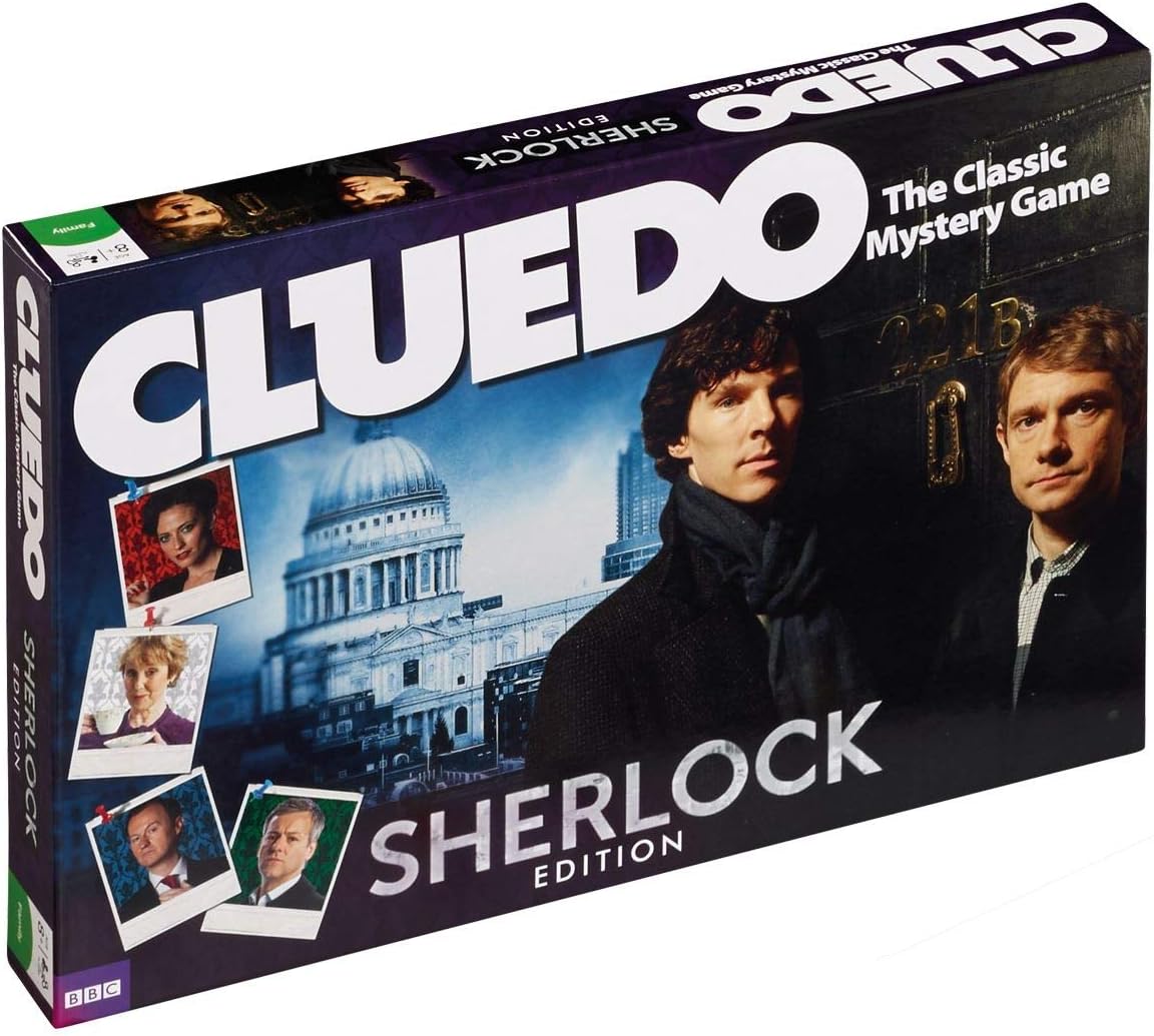 Cluedo Sherlock Edition Mystery Board Game