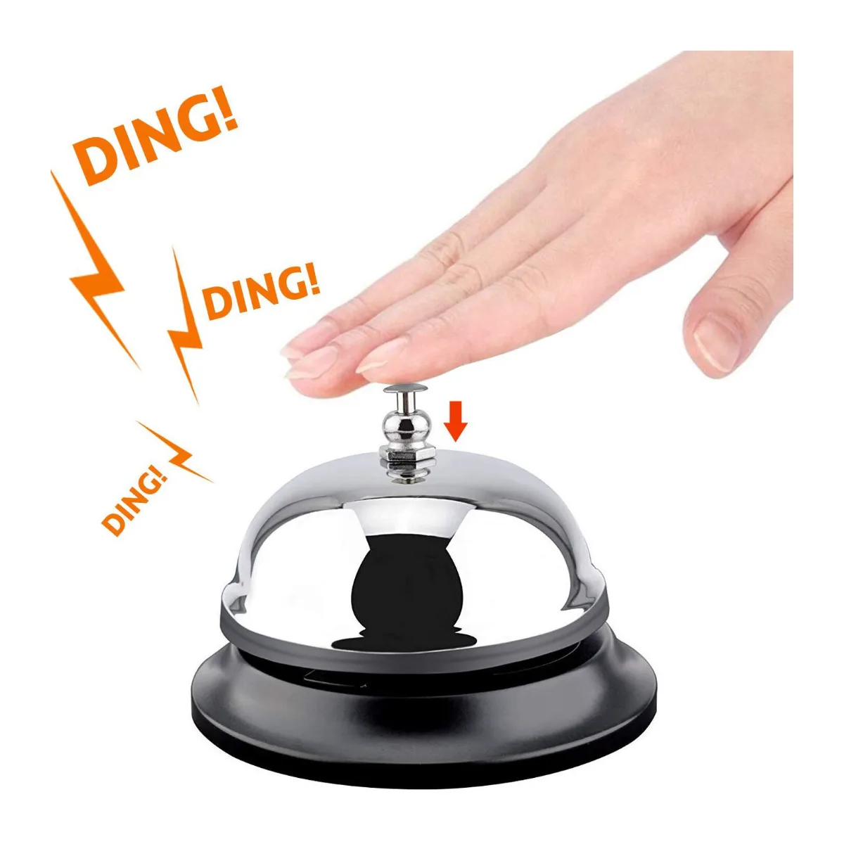 Stainless Steel Desk Service Bell