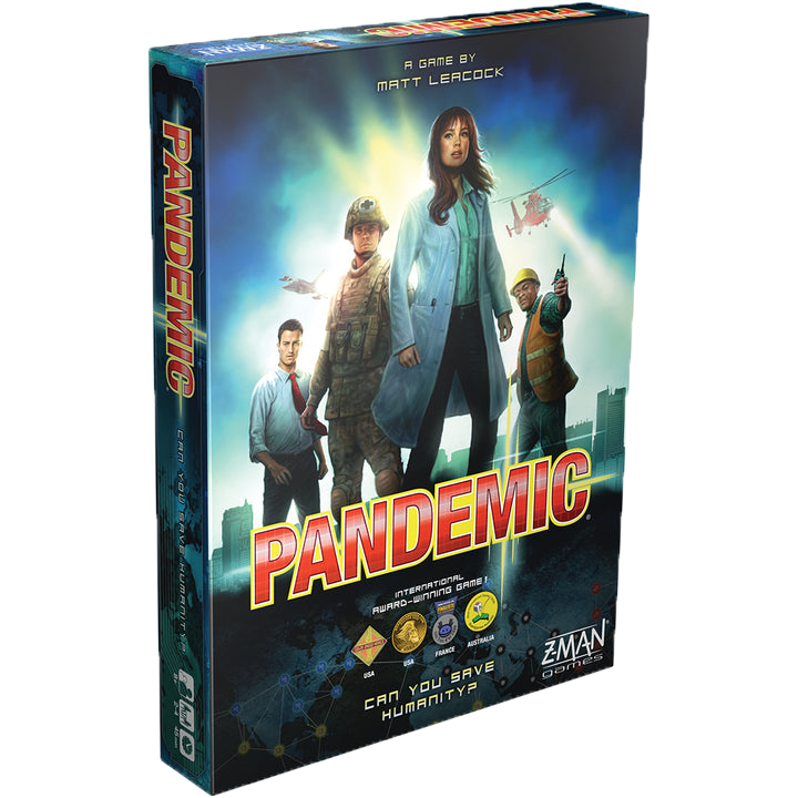 Pandemic board game box