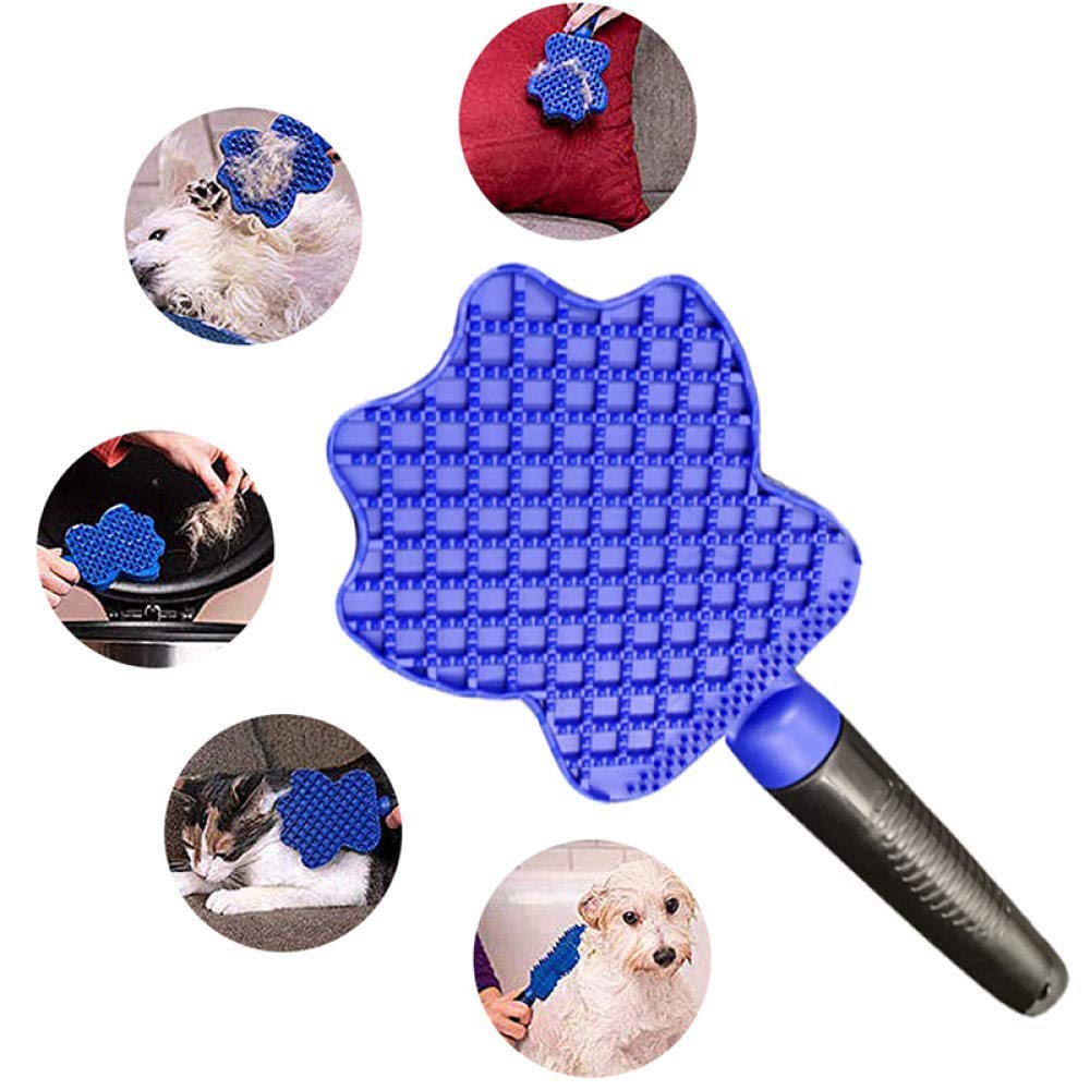 Blue 3 – in – 1 Pet Grooming Brush for Dogs and Cats