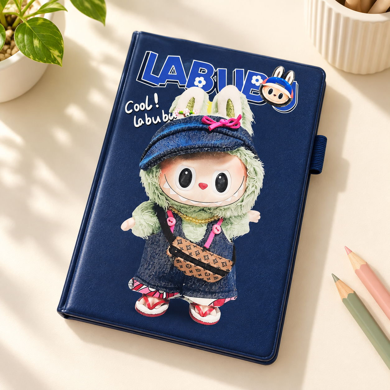 Labubu Notebook for School and Office Notes