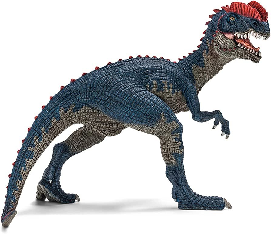 3D Dinosaur Figure – Dilophosaurus