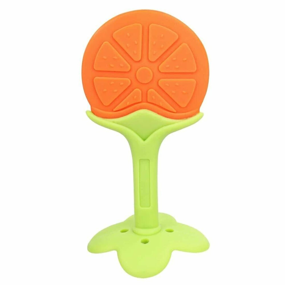 Soft Rubber Fruit Teether for Infants
