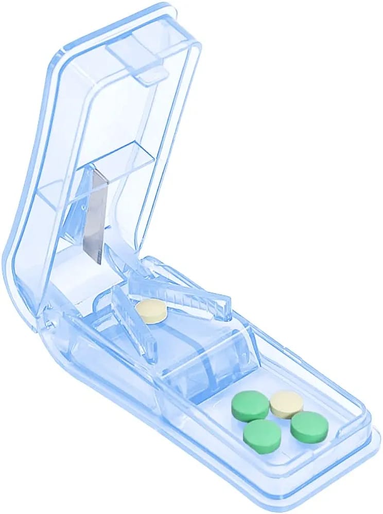 Pill Box Cutter with Pill Holder