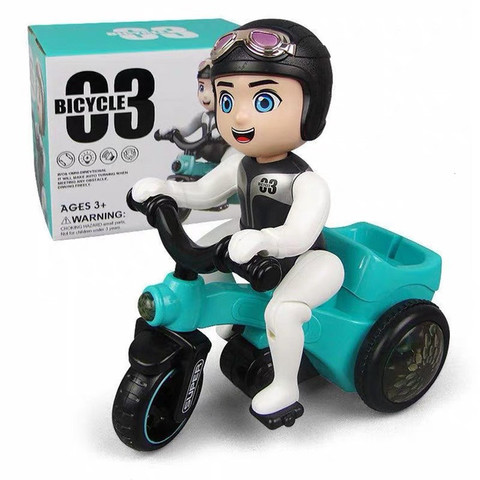 Bicycle 03 Stunt Sound and Light Toy Motorcycle