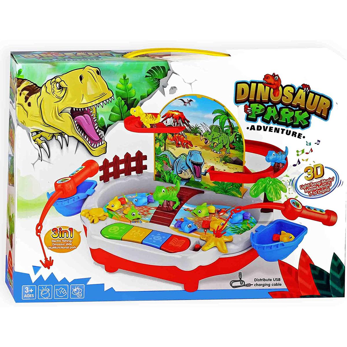 Dinosaur Park Adventure 3 – in – 1 Musical Toy