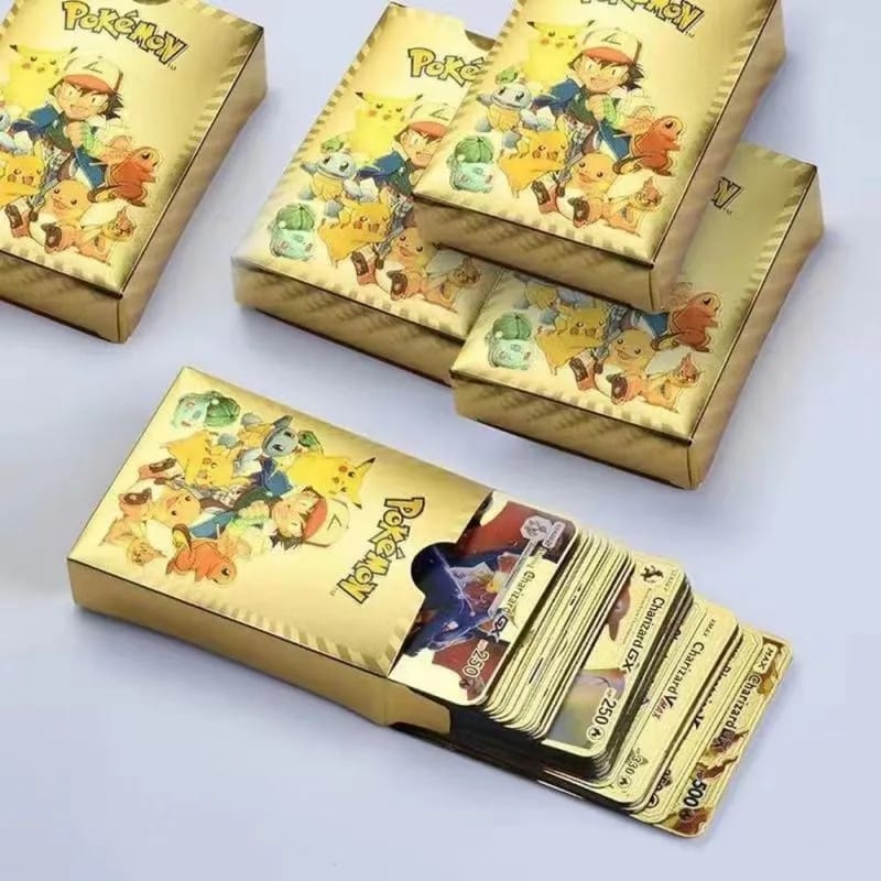 Pokémon Plastic Cards Pack with 55 Cards