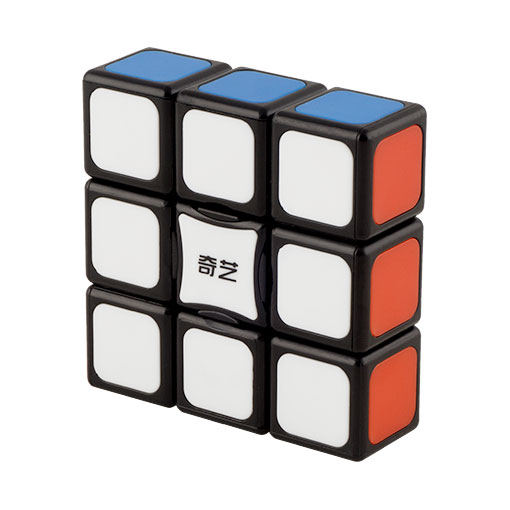 QY 1×3×3 Cube Puzzle – Black Base