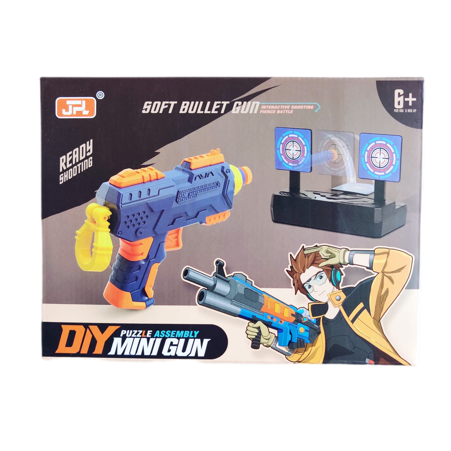 Eva Soft Bullet Mini Gun with Target Base