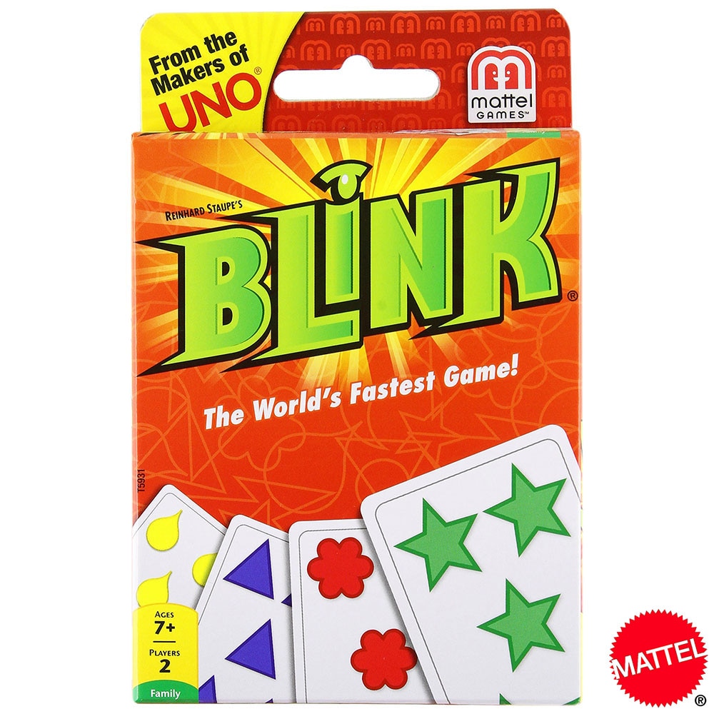 Uno Blink Fast Matching Card Game