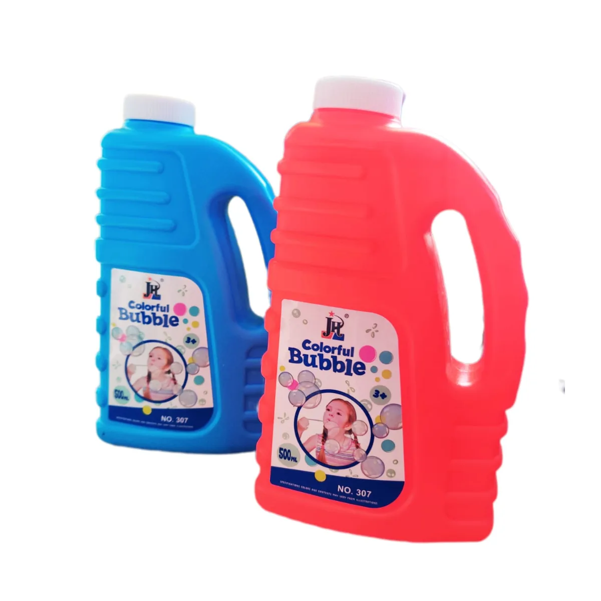 Colorful Bubble Solution – Multiple Capacity Options