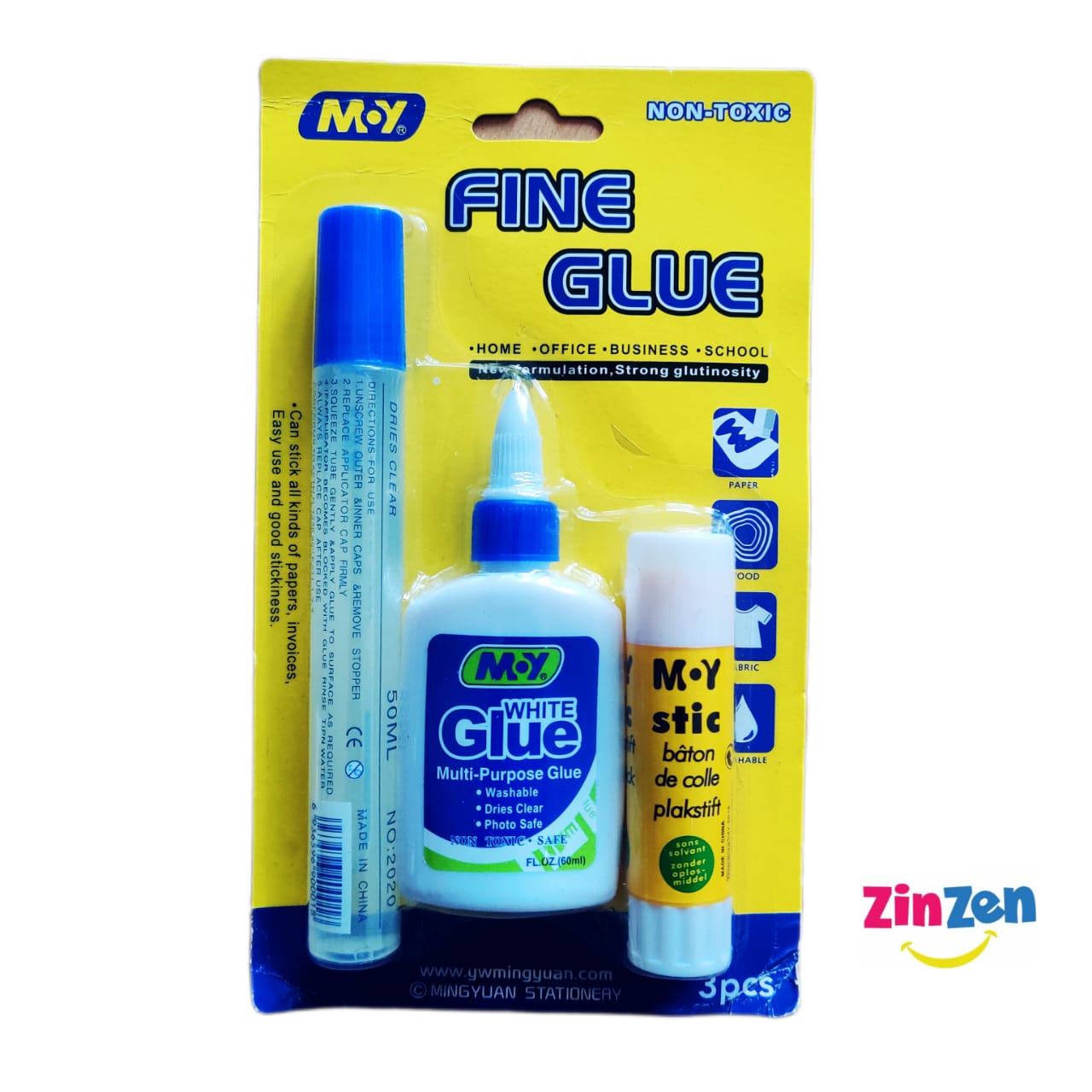 Fine Glue – 3 – Piece Set