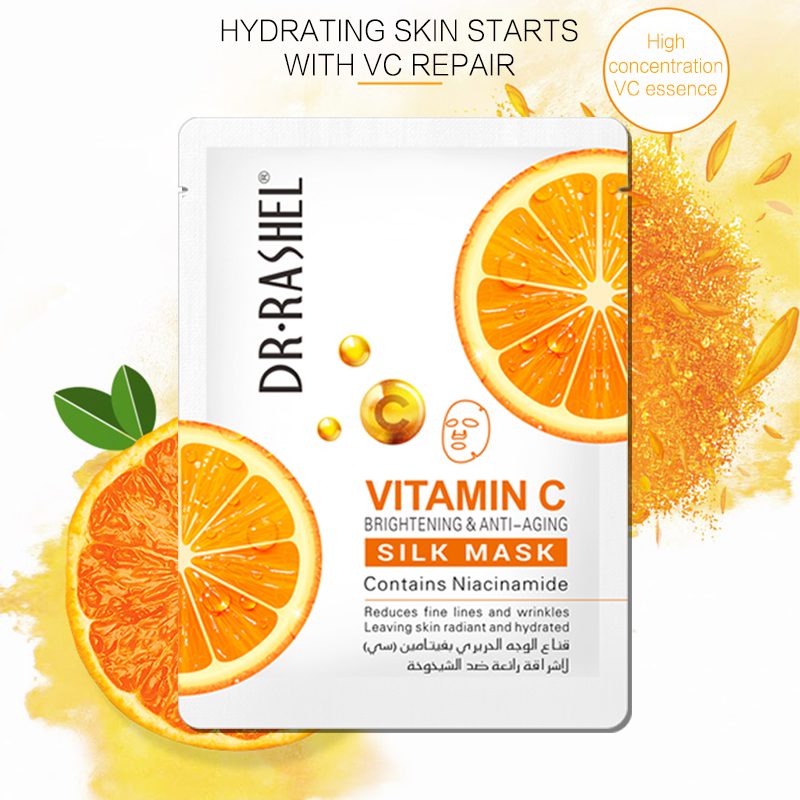 Dr. Rashel Vitamin C Brightening & Anti – Aging Silk Mask