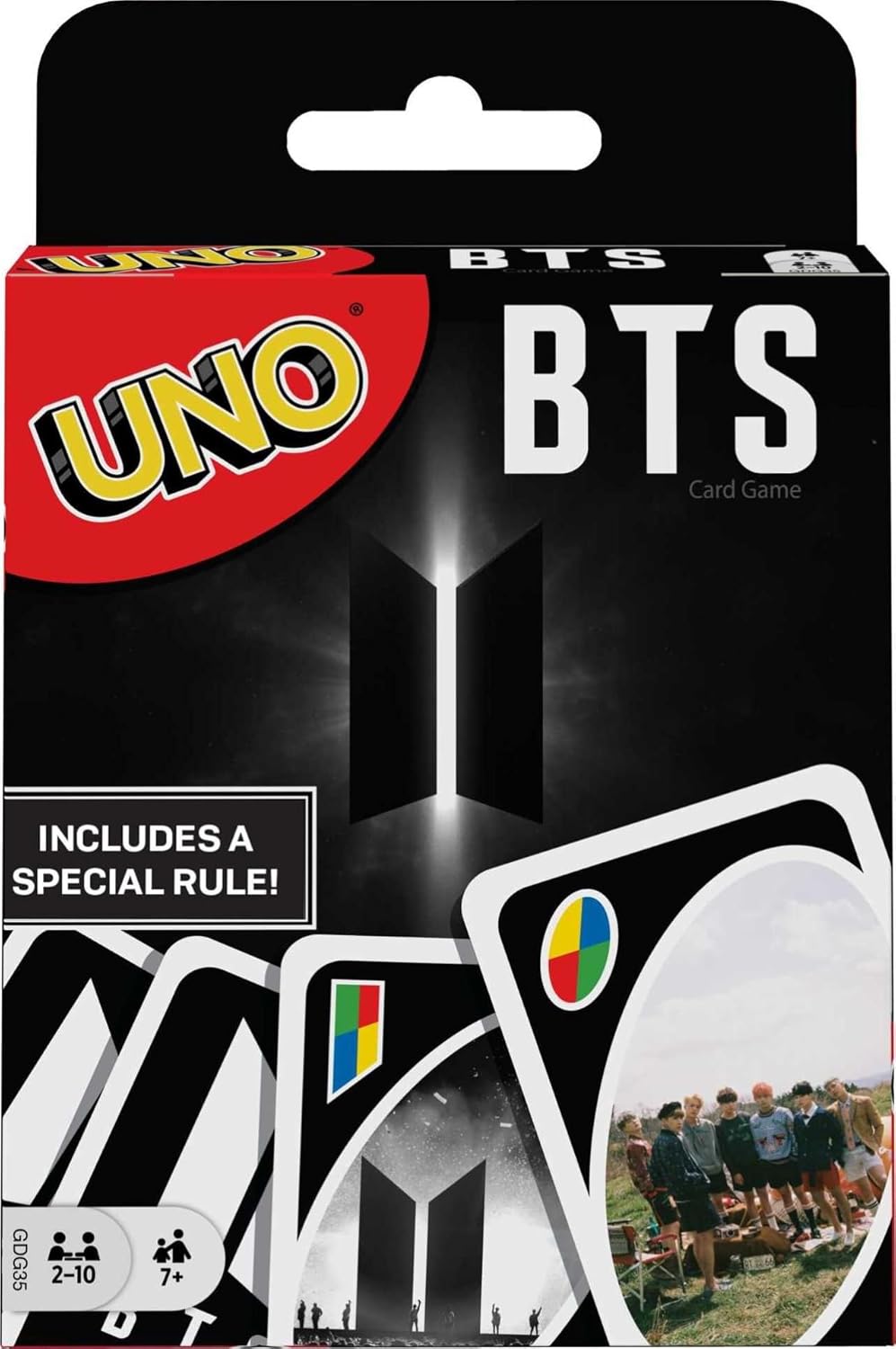 UNO BTS Card Game with Dancing Wild Rule