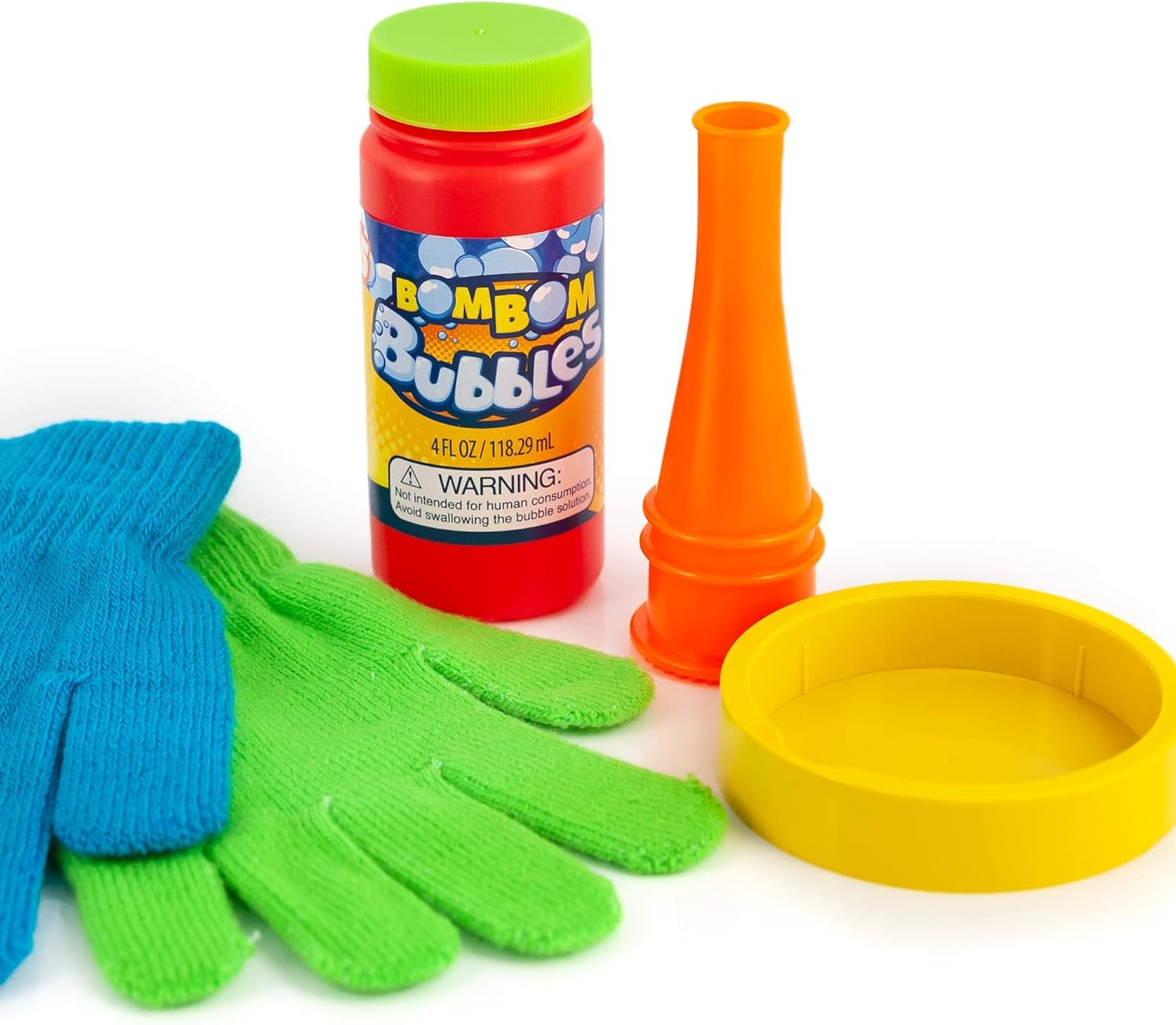 Bubble Magic Gloves Set with Bubble Solution