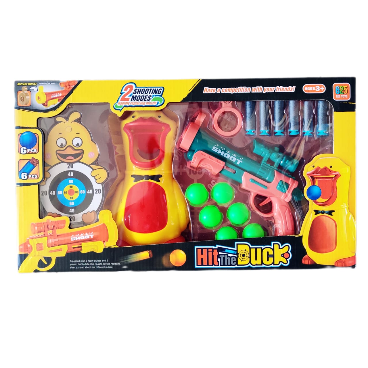 Hit The Duck Kids Shooting Toy Set